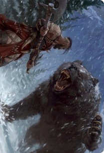 Blizzard Brawl - ART Card - unsigniert